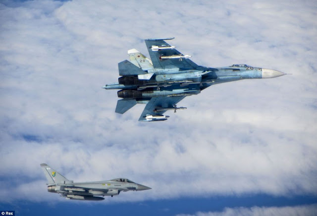 ''Civil aviation over the Baltic Sea was endangered because of the secretive way the airplanes flew,'' she said Su-27 Flanker and Eurofighter Typhoon