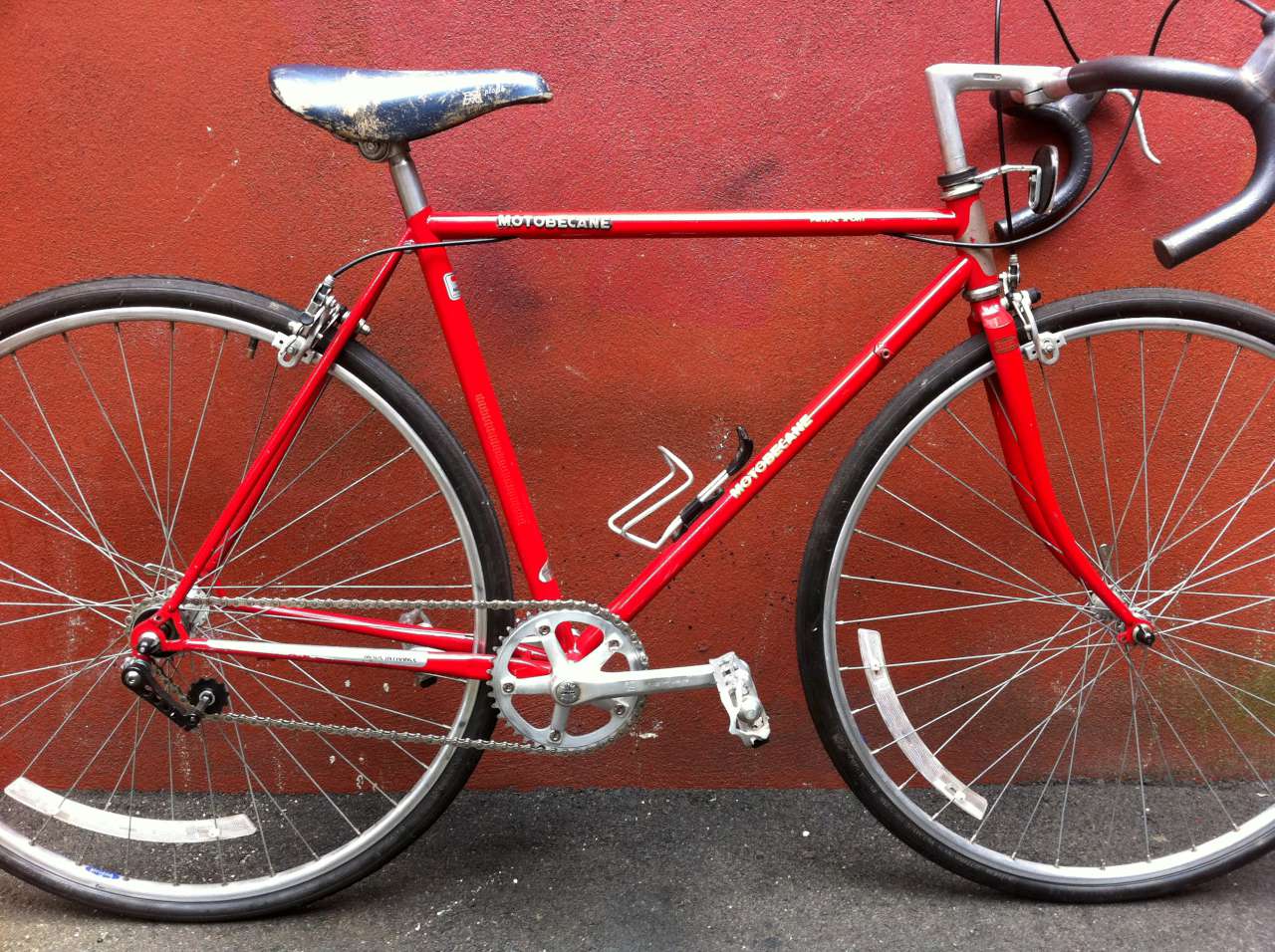 Bike Boom refurbished bikes 1984 Motobecane mirage sport single speed