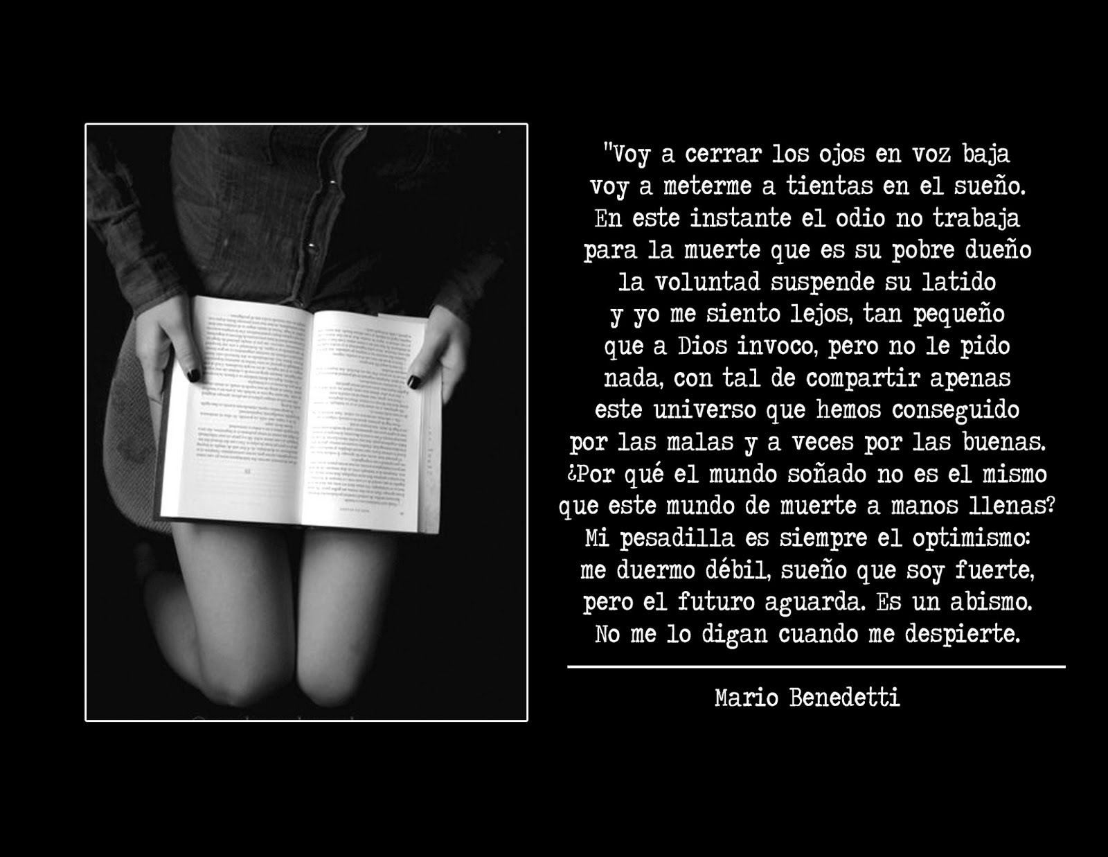 Frases y textos de Mario Benedetti Frases y textos de Mario Benedetti
