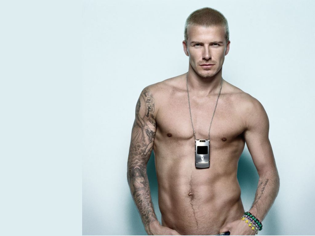 David Beckham Model