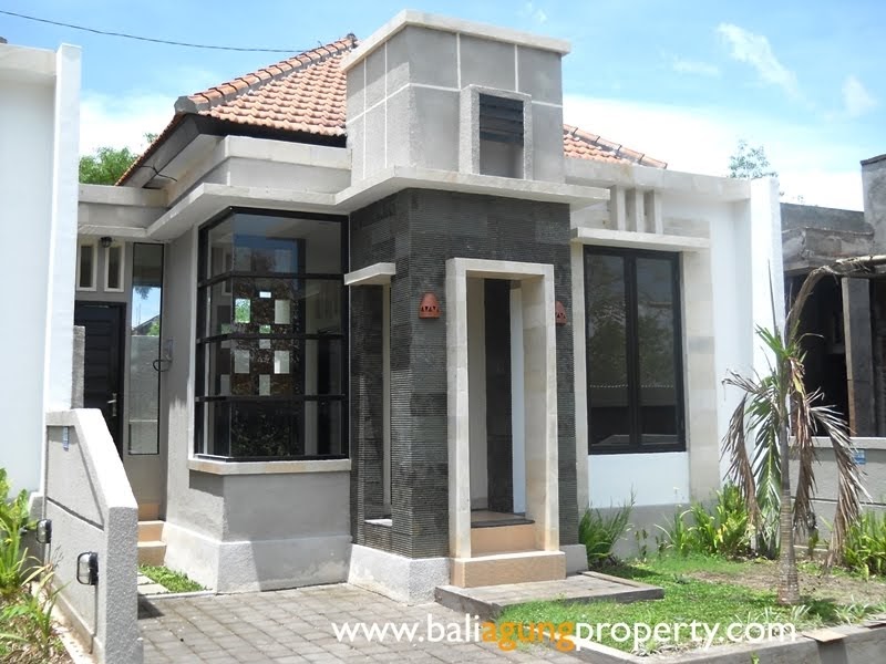 View Rumah Minimalis Type 45 Bali Background