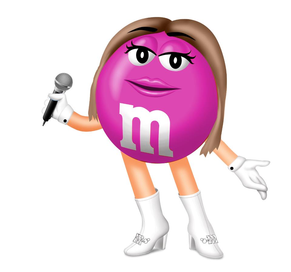 Isabelle's Blog world of toy: Pink & Purple M&m