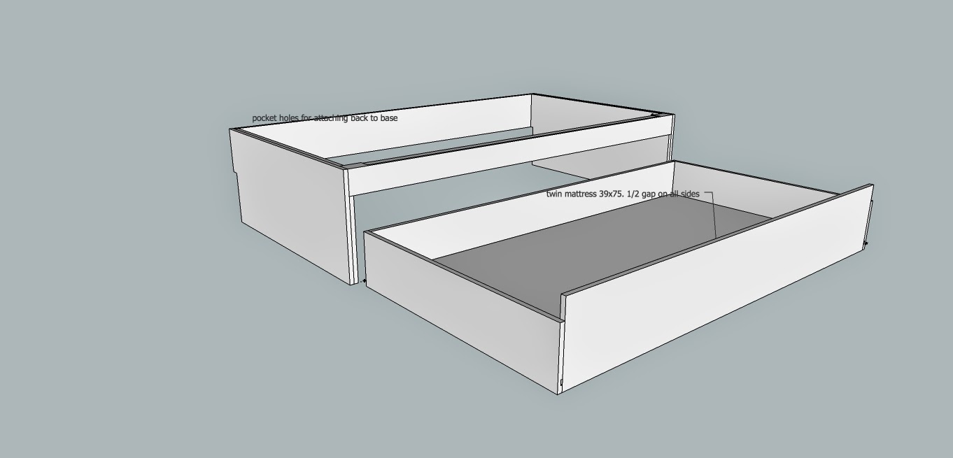 Manual trundle bed part i
