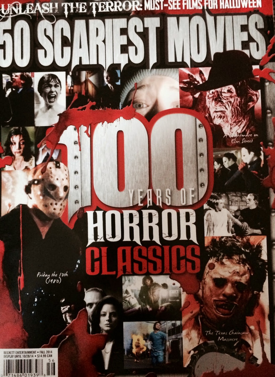 Jason Graces Cover of Horror Retrospective Magazine