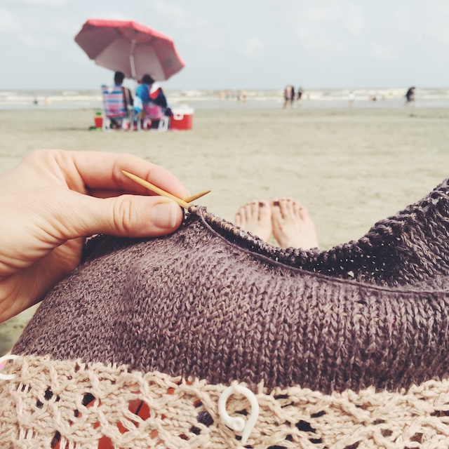My So Called Handmade Life Easy Beach Knitting