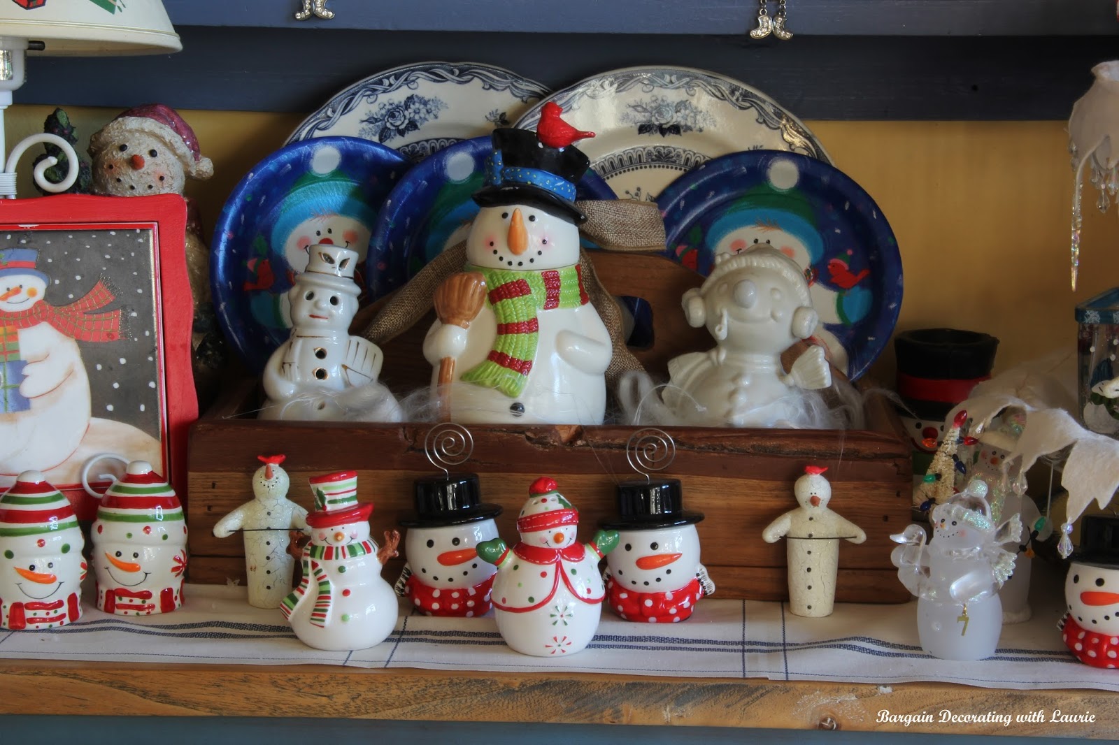 BARGAIN DECORATING WITH LAURIE CHRISTMAS DECOR CONTINUES