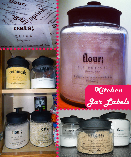 The PinUp Girl Jar Labels