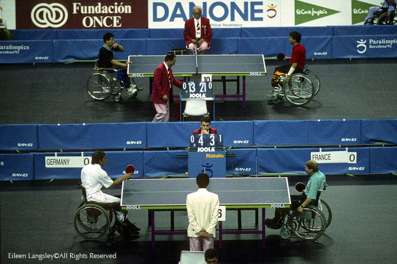 Legless In Dublin Wheelchair Table Tennis