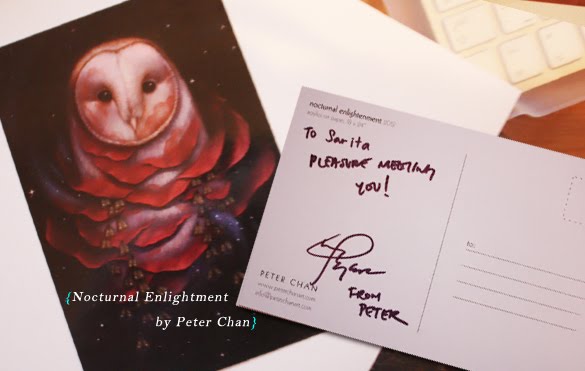 Also Met With Peter Chan Who Gave Us An Oil Painting Demo He Signed Also Met With Peter Chan Who Gave Us An Oil Painting Demo He Signed