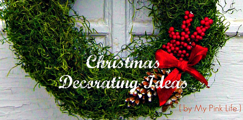 My Pink Life Christmas Decorating Idea Mason Jar Candles