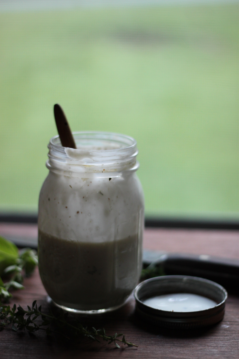 Stir & Scribble On Gardening + Buttermilk Herb Dressing