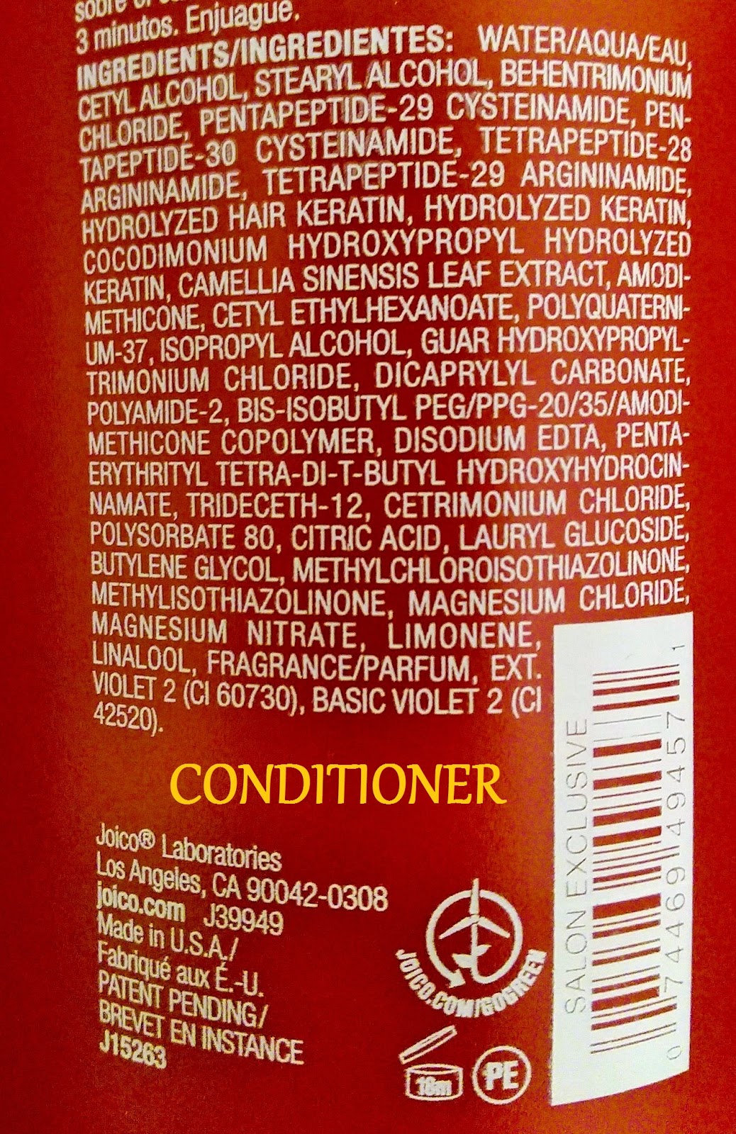 I am not a Hipster review Joico VIOLET Color Endure Shampoo & Conditioner