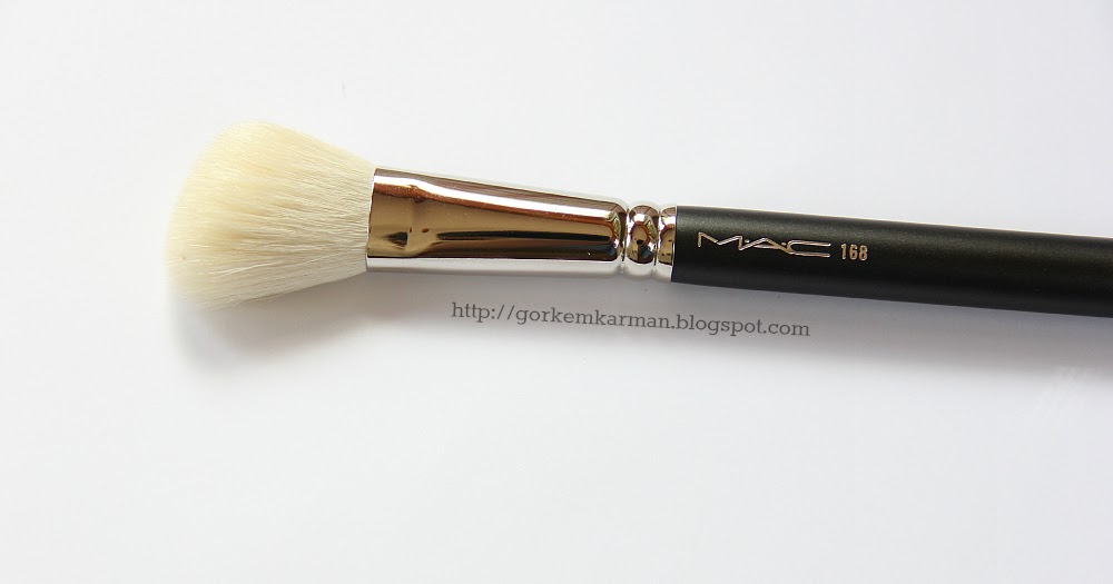MAC 168 Angled Contour Brush Fırça İncelemesi Görkem Karman Abat