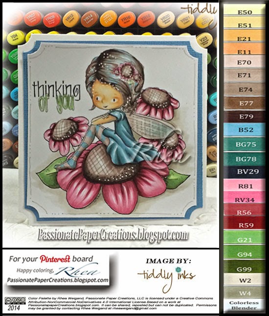 Fairy Blessing Tiddly Inks Passionate Paper Creations