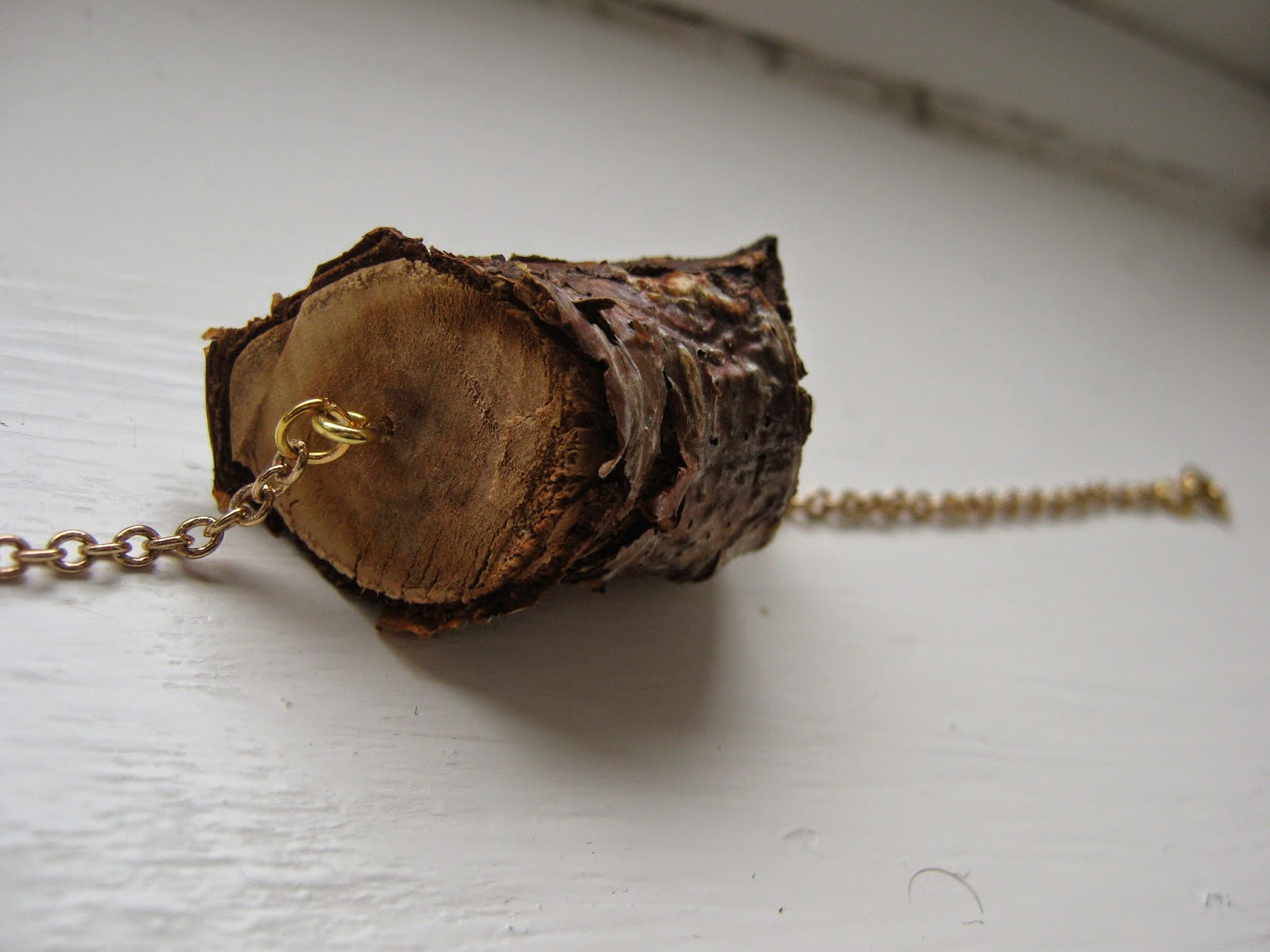 Broken Branch Wood Bracelet Tutorial