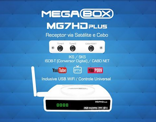 Atualizacao do receptor Megabox MG7 HD Plus V-110 07/10/2015