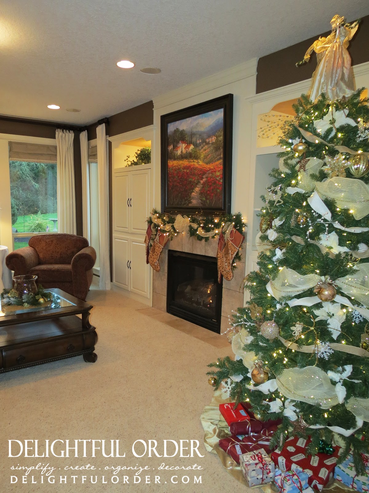 Delightful Order My 2012 Christmas Decor Home Tour Part 2