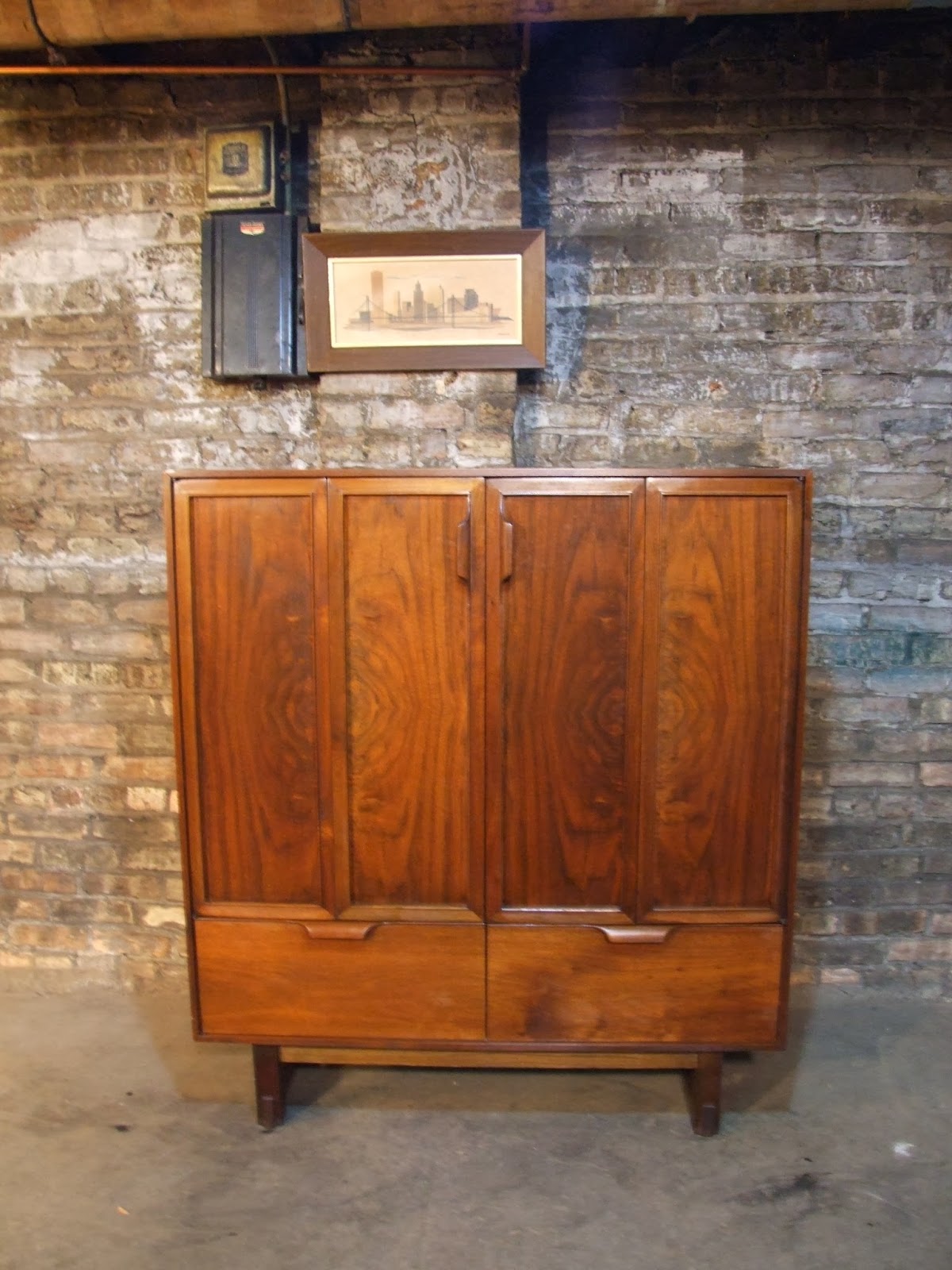 Mid Century Chicago Richardson Nemschoff Armoire