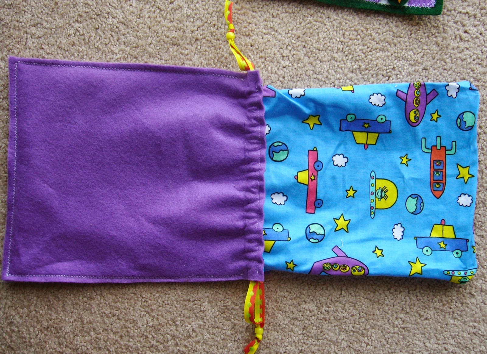 Simply Shoeboxes DIY Travel Checkers Game with Drawstring Bag