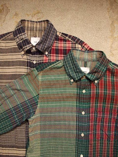 ts(s) B.D.Shirt - Enlarged Madras Plaid Cotton Cloth Spring/Summer 2015 SUNRISE MARKET