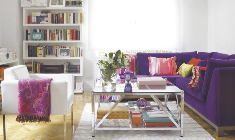 cores para sala pequena