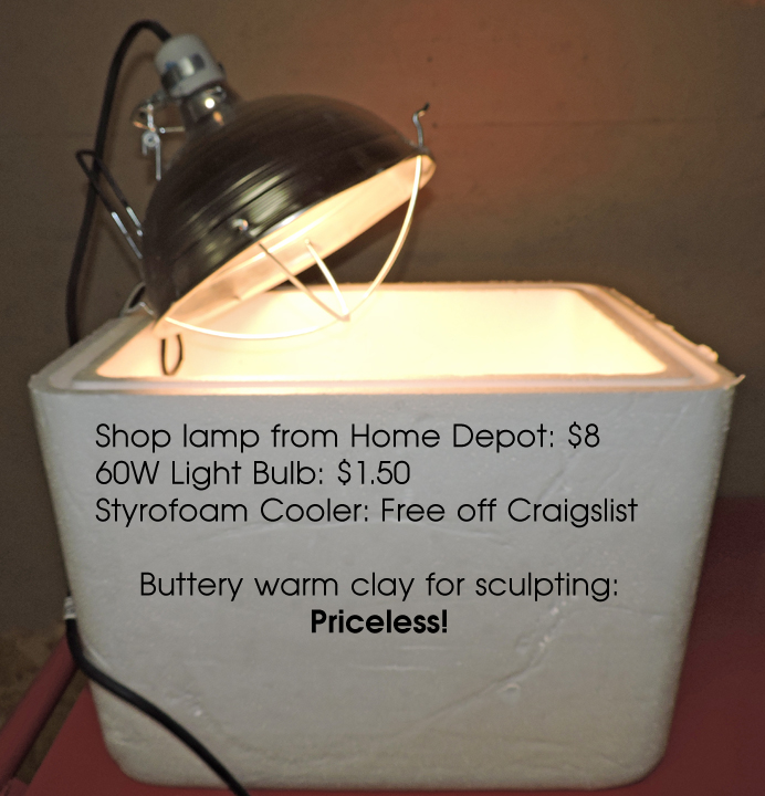 Lori Kiplinger Pandy Sculpture DIY Clay Warmer for less than 10
