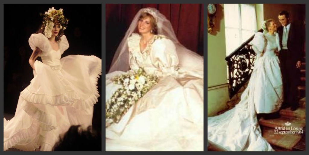 vestidos de novia decada de los 80 – vestidos de boda