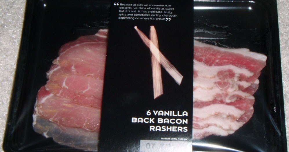 FOODSTUFF FINDS Heston’s Vanilla Back Bacon Rashers (Waitrose) [By
