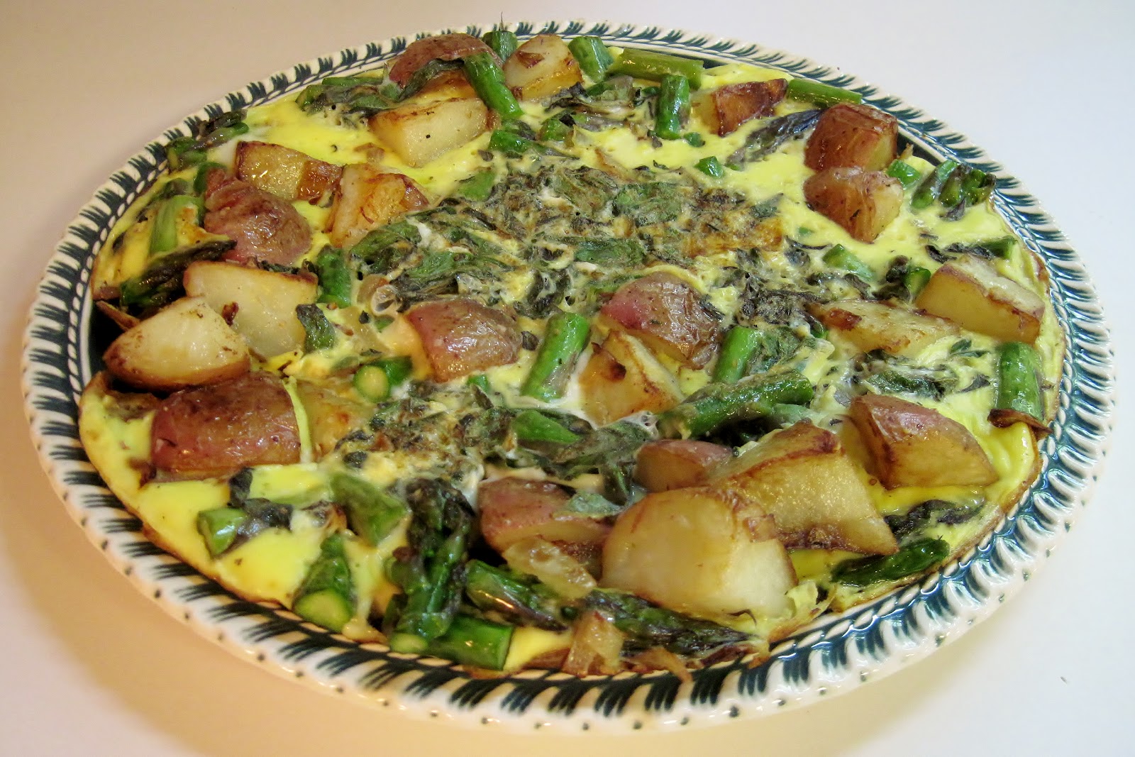 Carolina Sauce Company PotatoAsparagus Frittata for One
