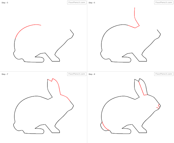 How to draw cartoon Rabbit - slide 3