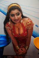Hot Mallu Babilona Aunty Thighs and Cleavage Show Images
