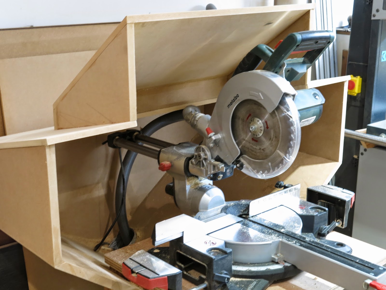 Modernist Mullings Chop Saw Enclosure
