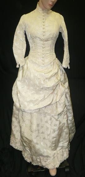 All The Pretty Dresses: 1880's Wedding Gown