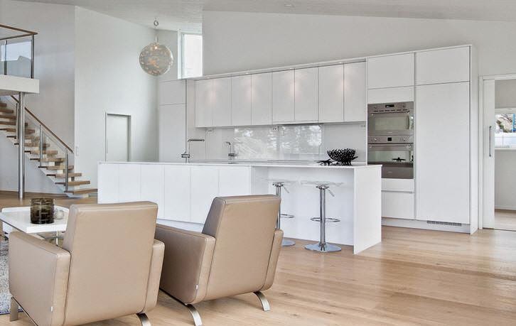 45 cocinas en blanco total cocinas con estilo Cocinas blancas modernas