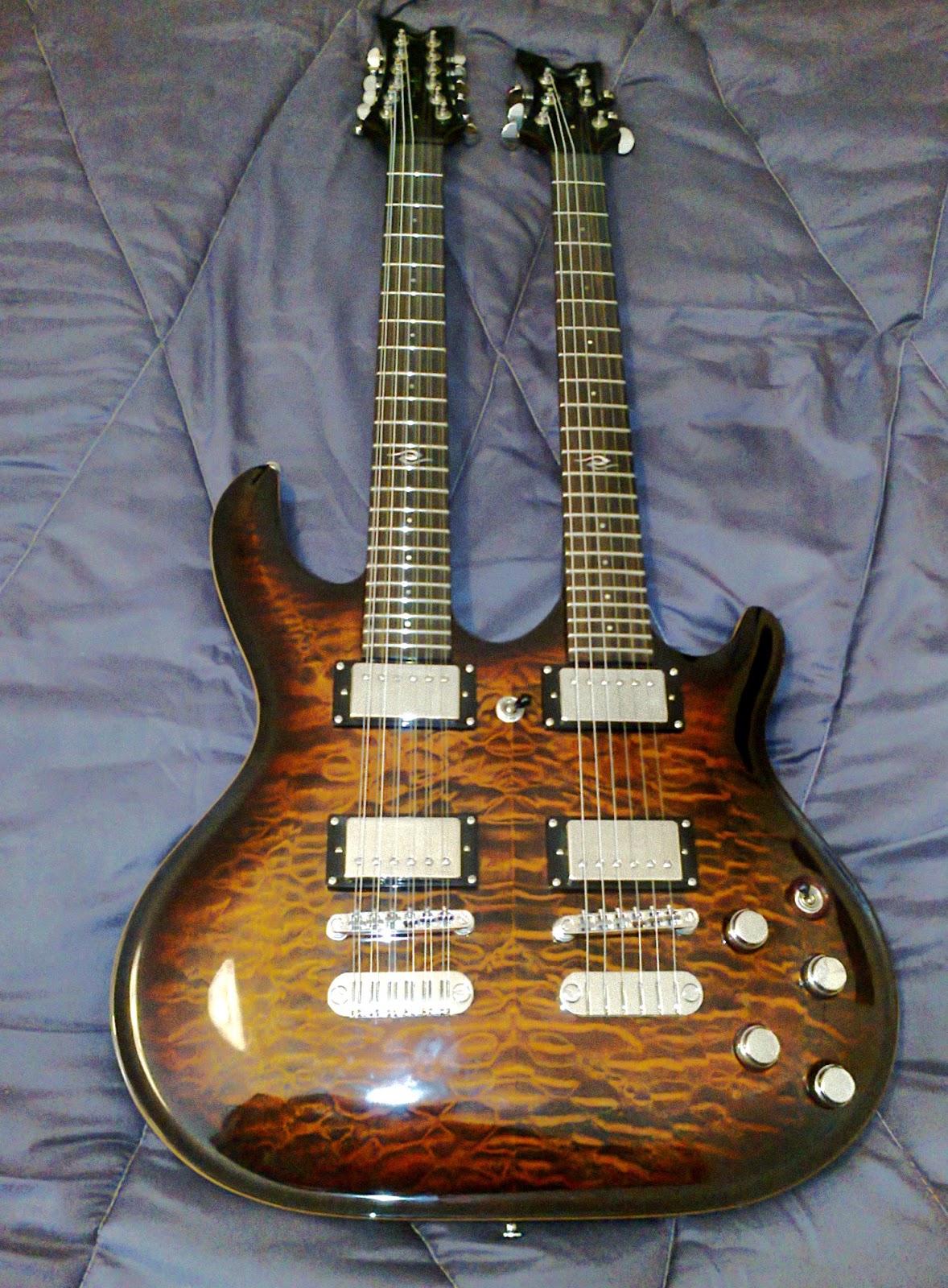 Guitar Dreamer Dean Hardtail Double Neck