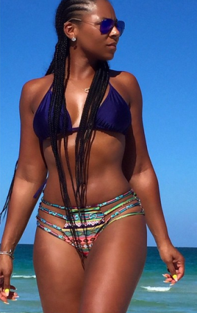 Ashanti Puts Her Hot Bikini Body On Display