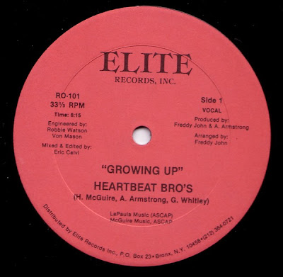 The Heartbeat Brothers – Growing Up – 12" – 1985