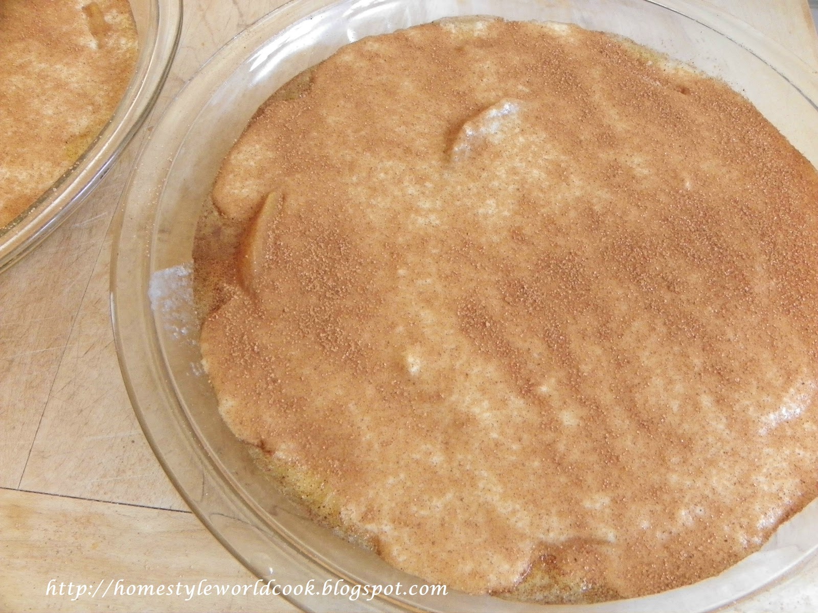 Homestyle Cooking Around The World Baked Peach Pancakes