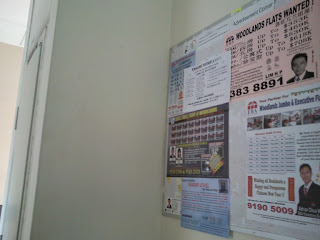 Flyers on Notice Board tel 9066 0350