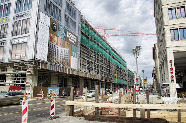 Baustelle Wohn und Shoppingwelt, Leipziger Platz 12, LP12, Leipziger Straße, 10117 Berlin, 13.07.2013