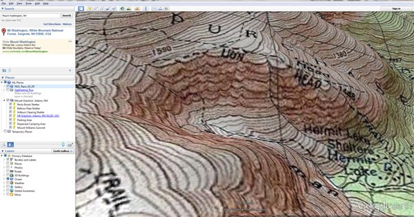Ngs Topo Us 2d Appalachian Mountain Club's Equipped: How To Add Usgs Topographic Maps To  Google Earth