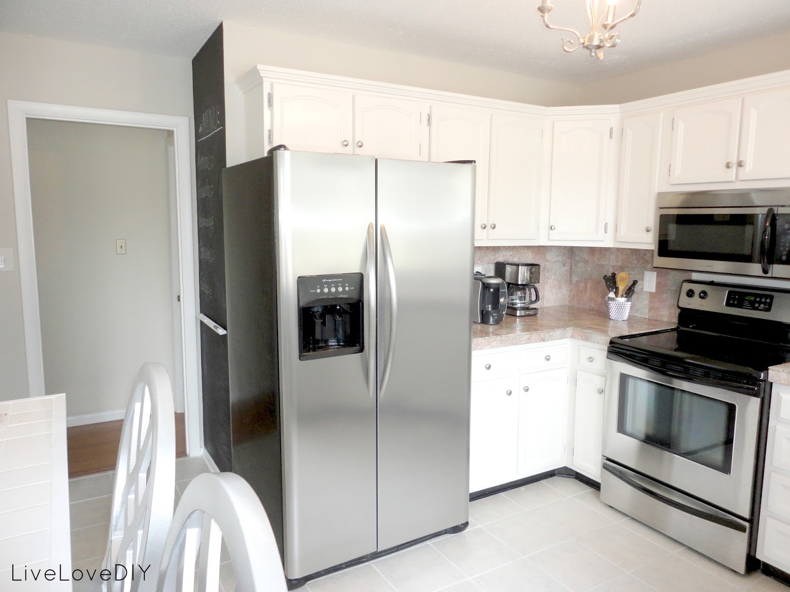 Livelovediy How To Paint Tile Countertops