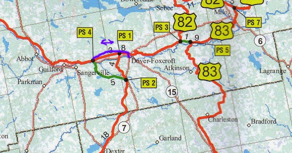 Hiking in Maine with Kelley 4/5/15 Snowmobile Trail From DoverFoxcroft