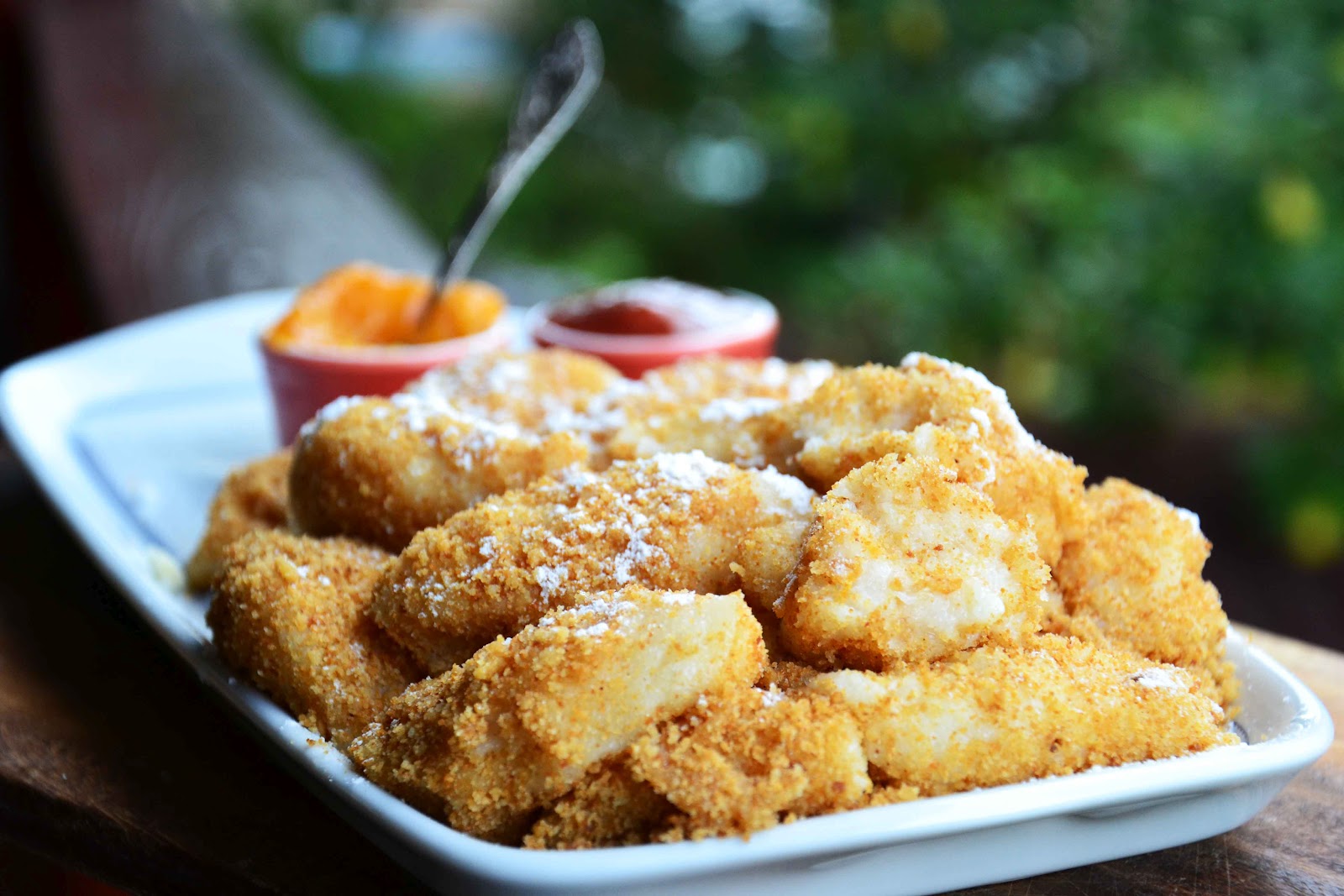 Coconut Grits Dumplings