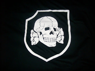 the 3rd SS Division's Totenkopf flag