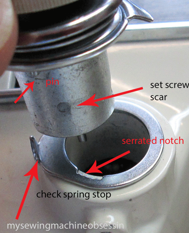 My Sewing Machine Obsession Kenmore 158 tension assembly