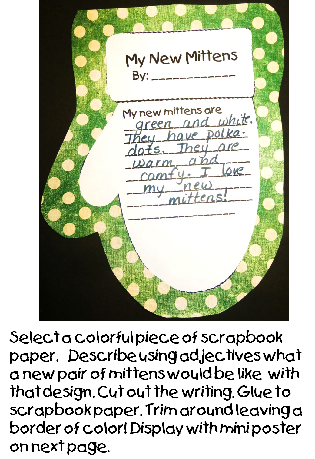 First Grade Wow Smitten With Mittens