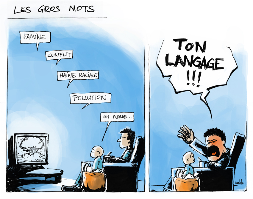 L'atelier du Pueblo Blog BD Les gros mots