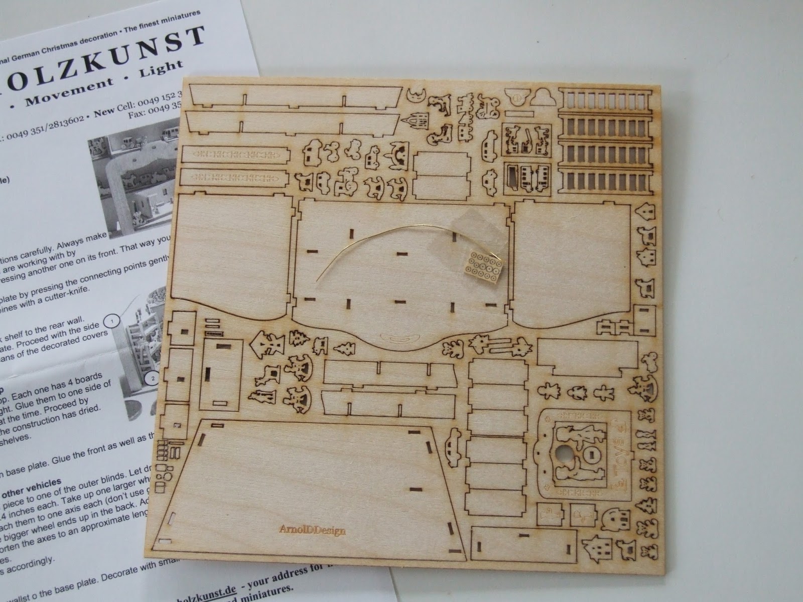 Tiny Treasures Miniature Laser Cut Kits..