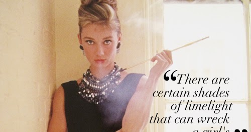 music & lyrics & words.: Quote: Holly Golightly